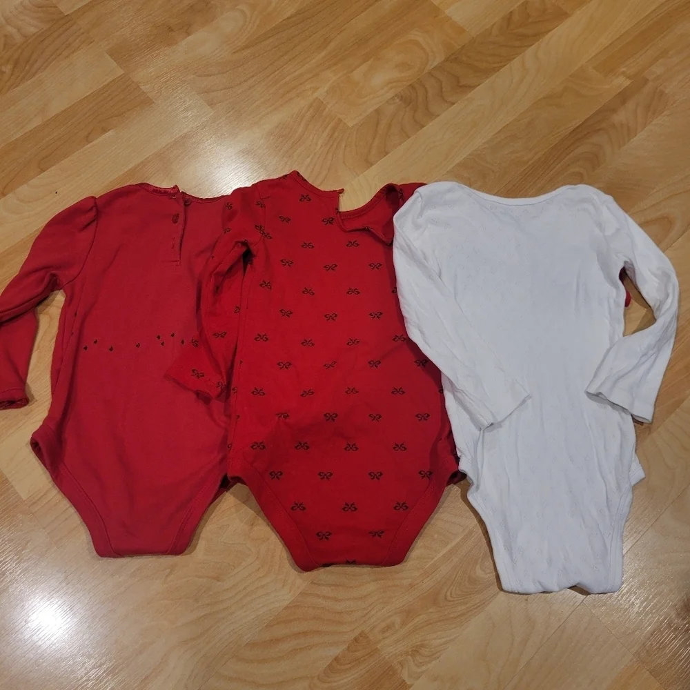 Long Sleeve Onesie Bundle Size 24 Months